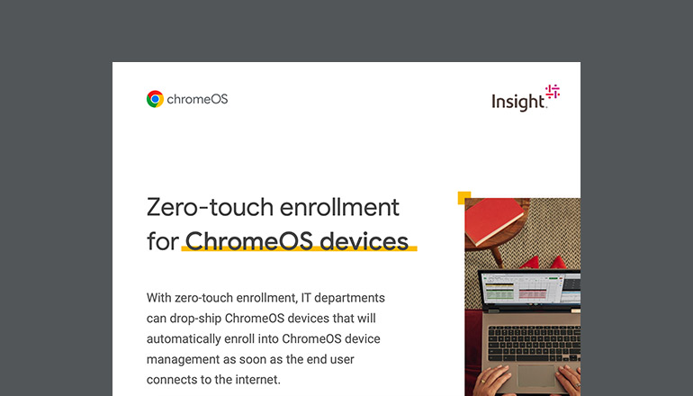 Article Zero-Touch Enrollment for ChromeOS Image
