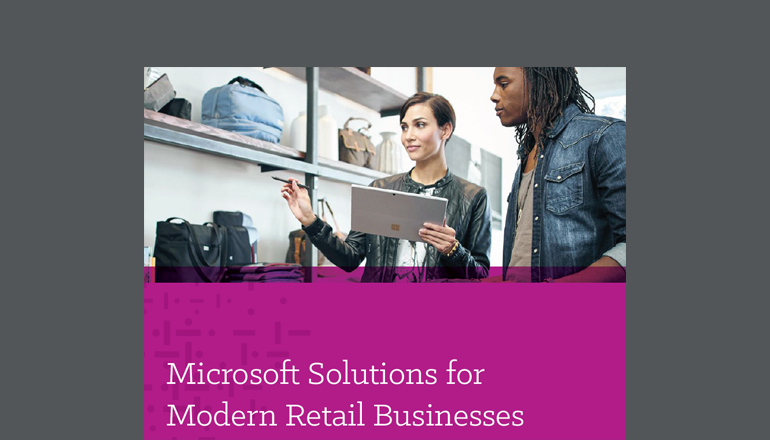 Thumbnail of Microsoft Surface solutions ebook available to download below