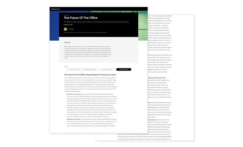 Cover of report available to access by filling out the form on page. 