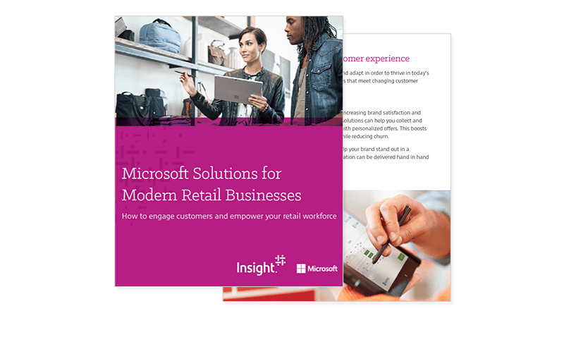 Microsoft Solutions for Modern Retail Businesses cover